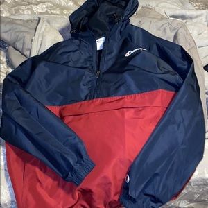 Champion windbreaker Large